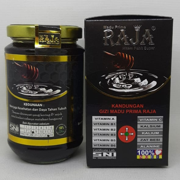 Madu Hitam Pahit Prima Raja 400g Diabetes Herbal - Madu Hitam Pahit Super Prima Raja 400 gram