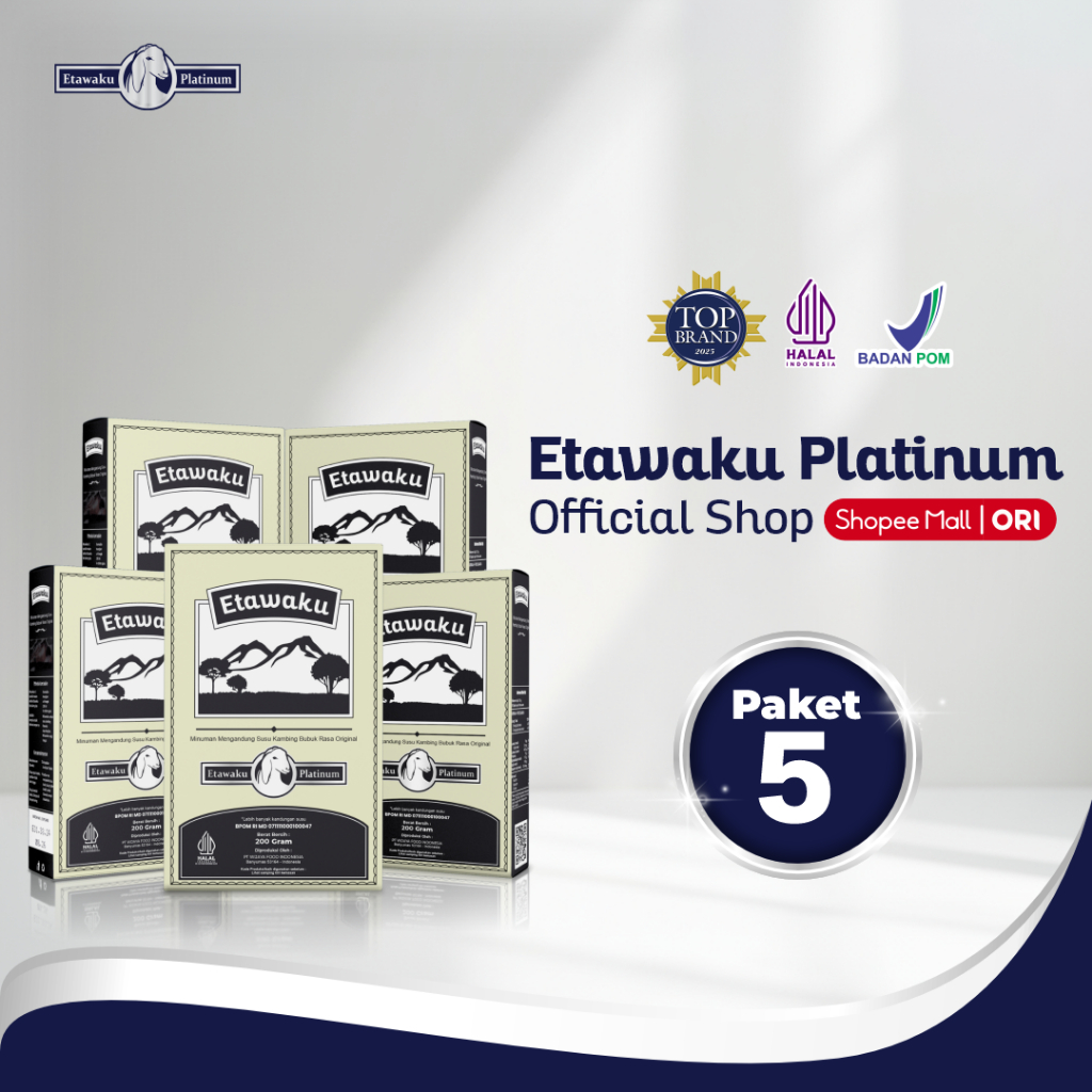Etawaku Platinum | Susu Kambing Etawa Paket  5 box