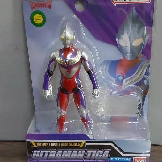 Figur Ultraman Tiga 97848 Size + - 12Cm [Original Bandai]