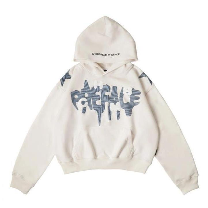 Boxy Hoodie CHMB de PRFC - Combination Broken White - Free Paperbag