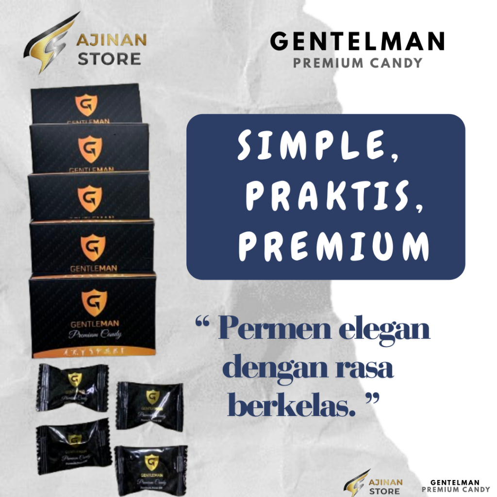 Gentleman Candy Permen Stamina Sehat