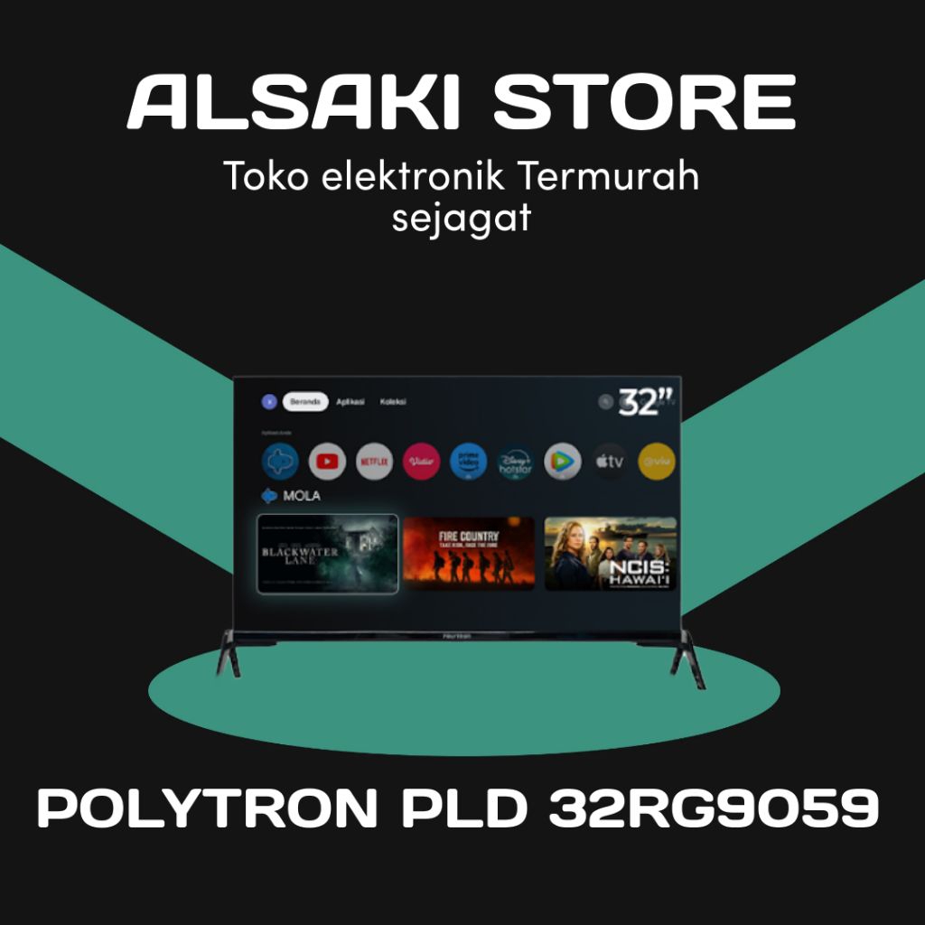 POLYTRON 32RG9059 FULL HD GOOGLE TV 32 inch