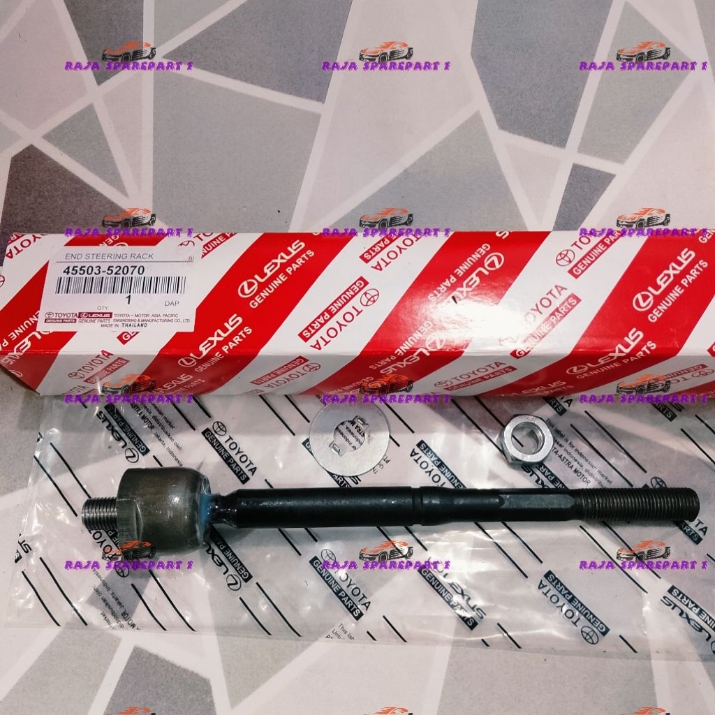 RACK END LONG TIE ROD NEW VIOS GEN 2 YARIS BAKPAO ORIGINAL 1PCS