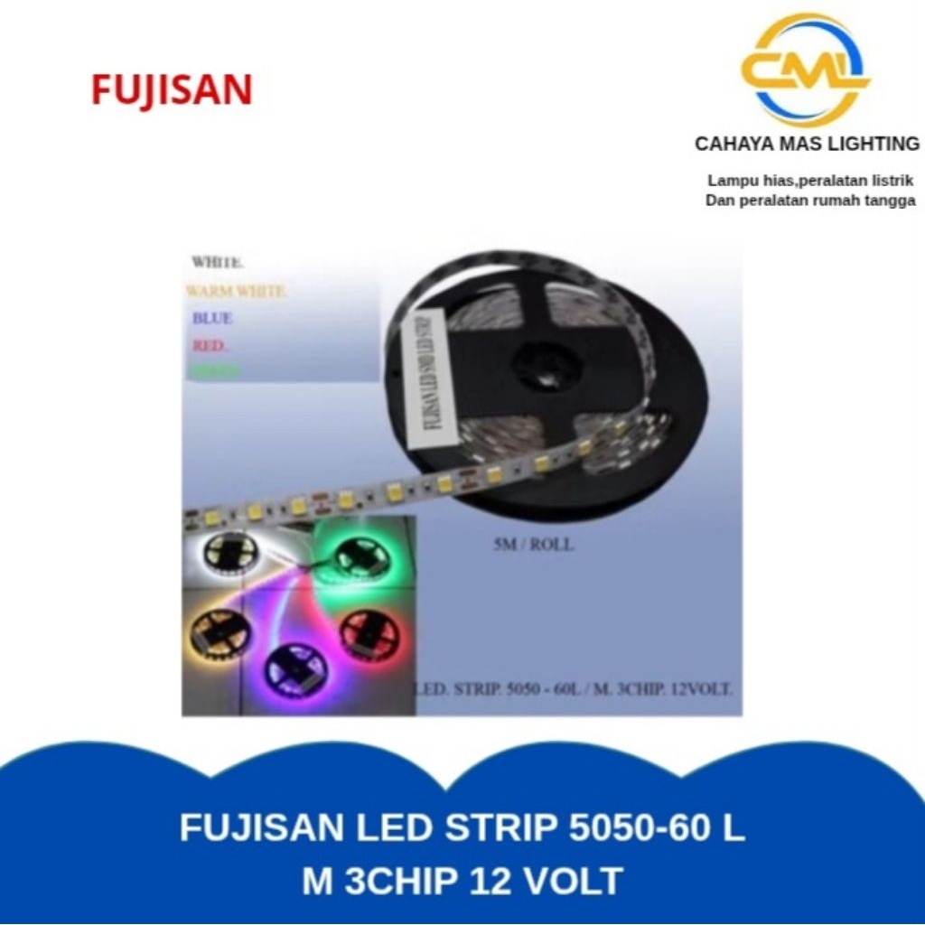 Fujisan Led Strip 5050-60L/M-3 chip-12V