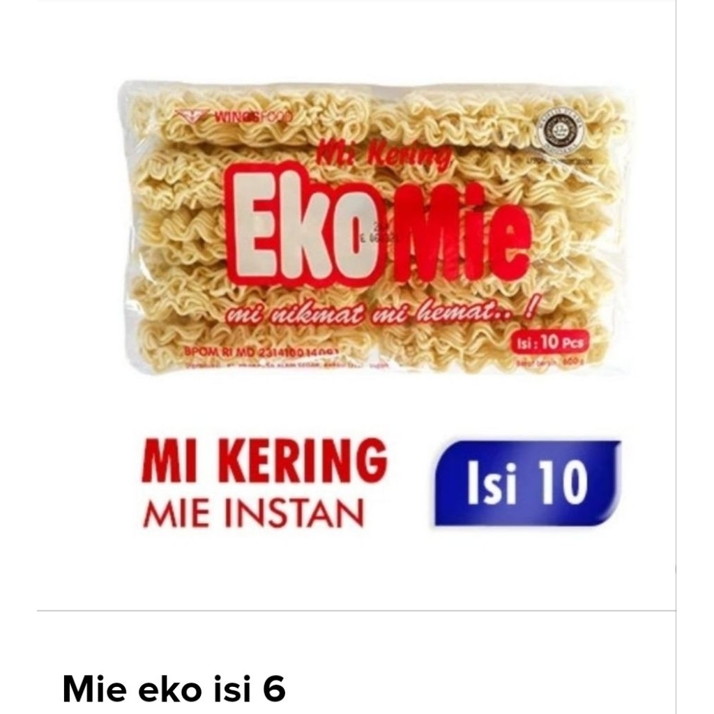 Mie Eko besar isi 10