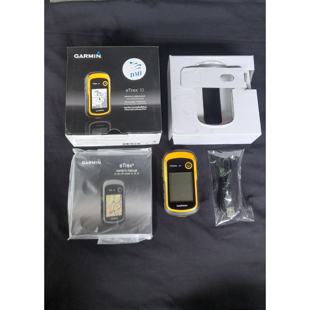 Gps garmin etrex 10 second komplit