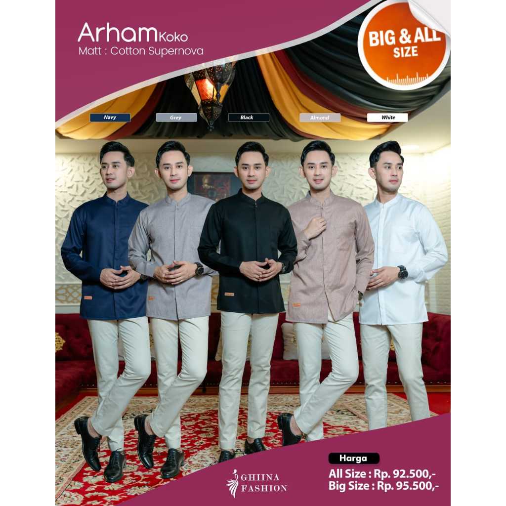 ARHAM KOKO DAD BY GHINA FASHION