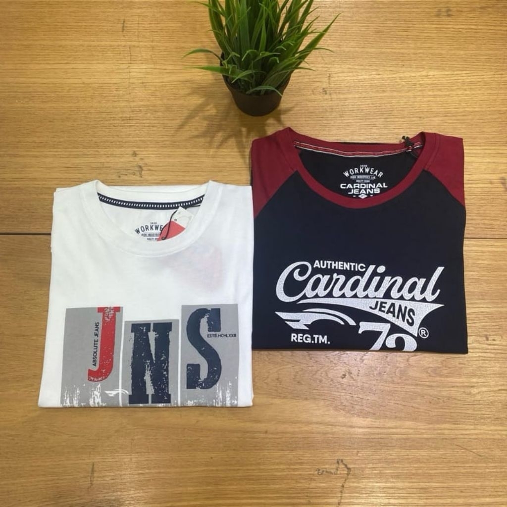 kaos cardinal lengan panjang pria original