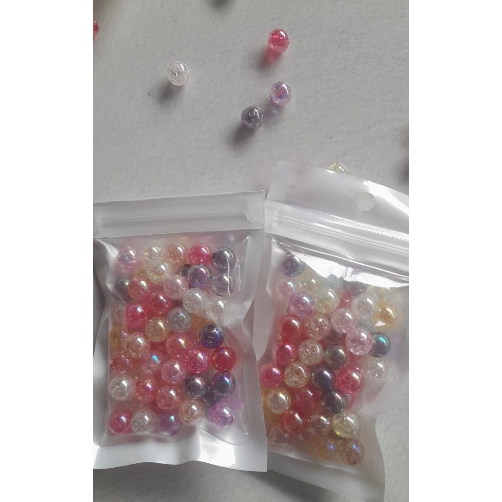 Manik-Manik Bulat Warna Warni