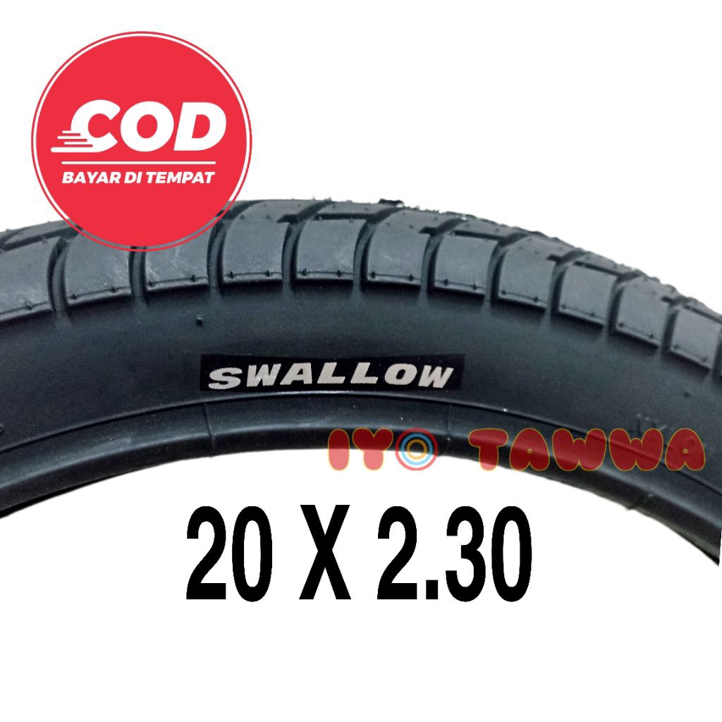 Ban luar sepeda 20x2.30 swallow delitire