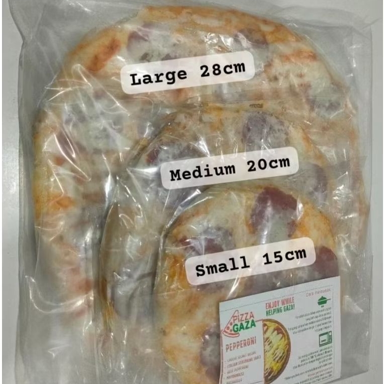 Pizza Gaza FROZEN / LARGE  (Diameter 28cm) / Savoury Series