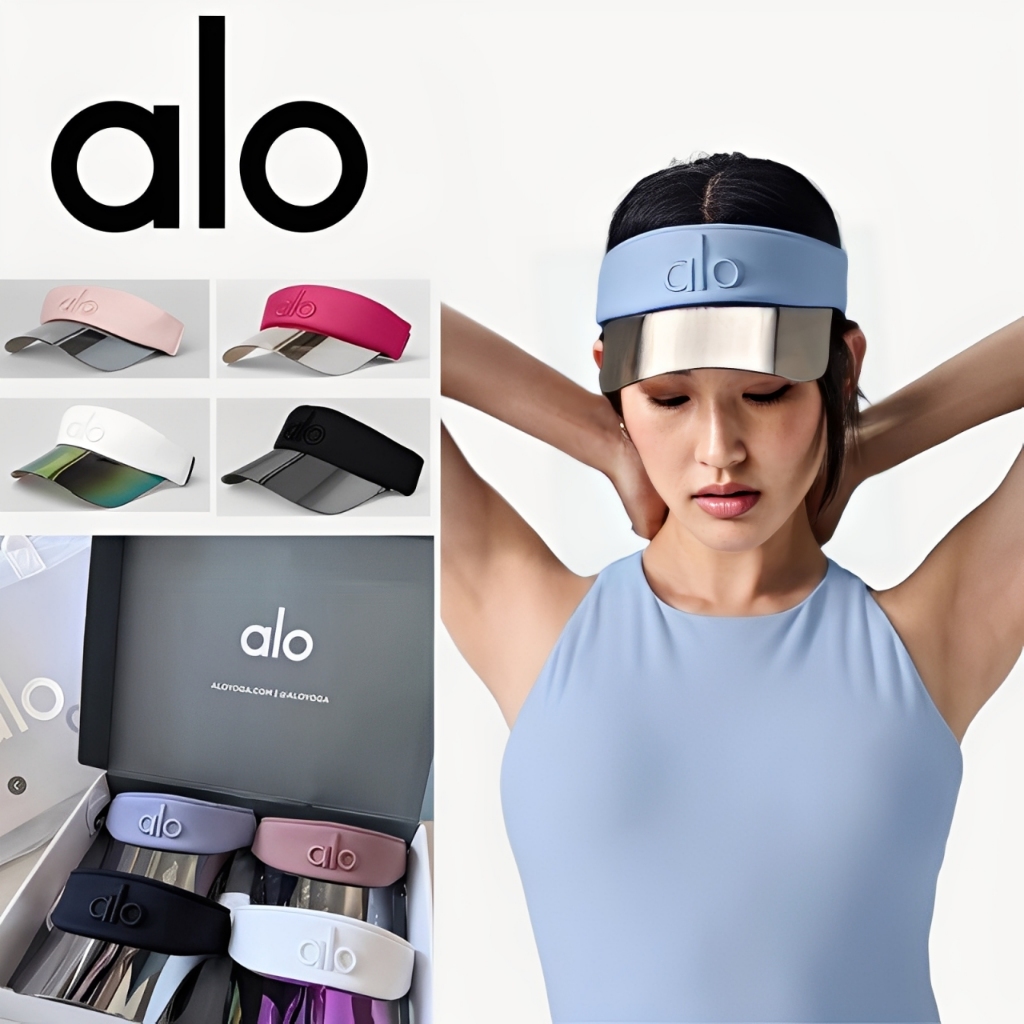 ALO YOGA SOLAR VISOR 100% ORIGINAL READY STOCK / ALO YOGA Topi