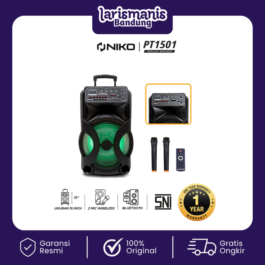 Trolley Speaker NIKO PT 1501