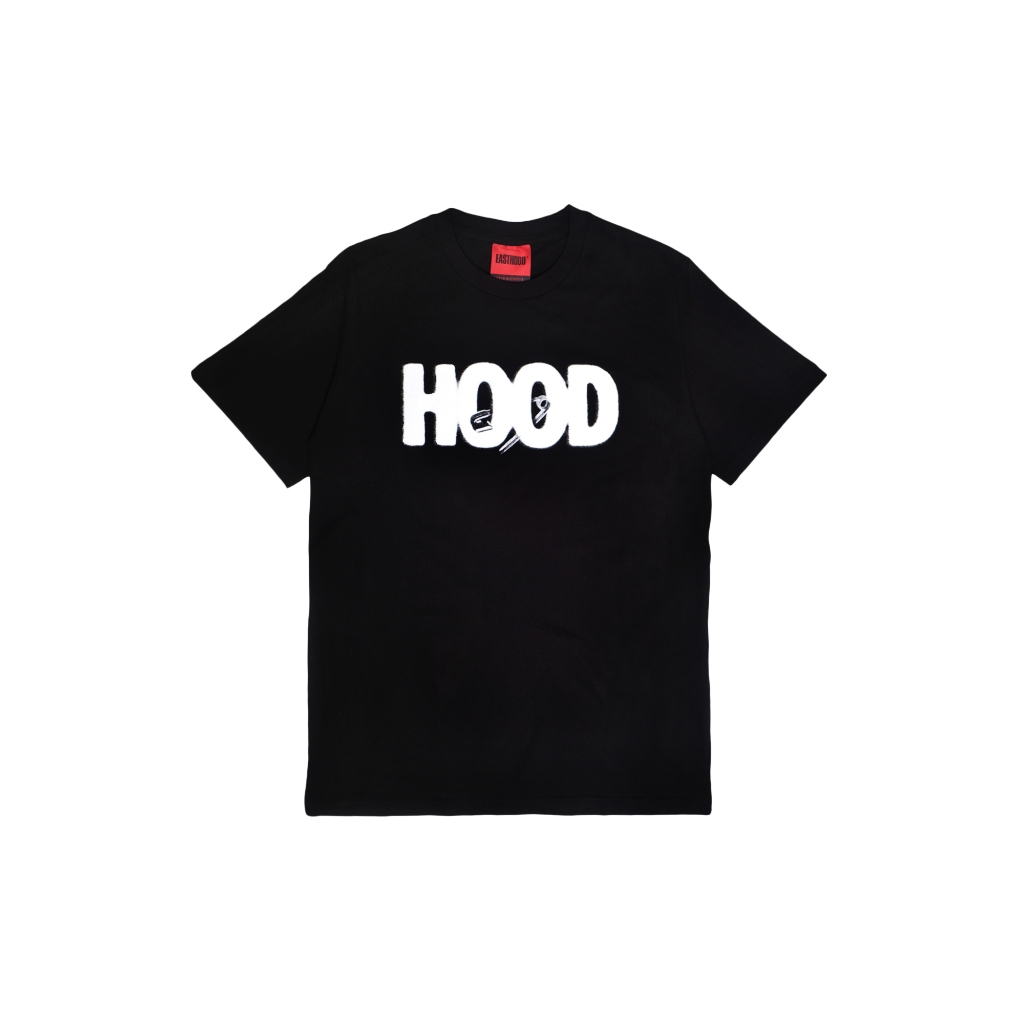 Easthood Stick Kaos Lengan Pendek Hitam