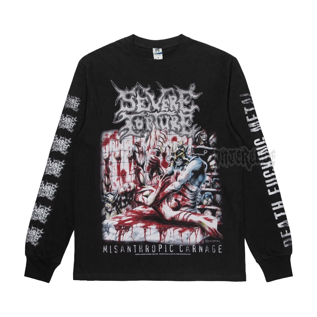 LONGSLEEVE - SEVERE TORTURE - Misanthrophic Carnage - BRUTALMIND