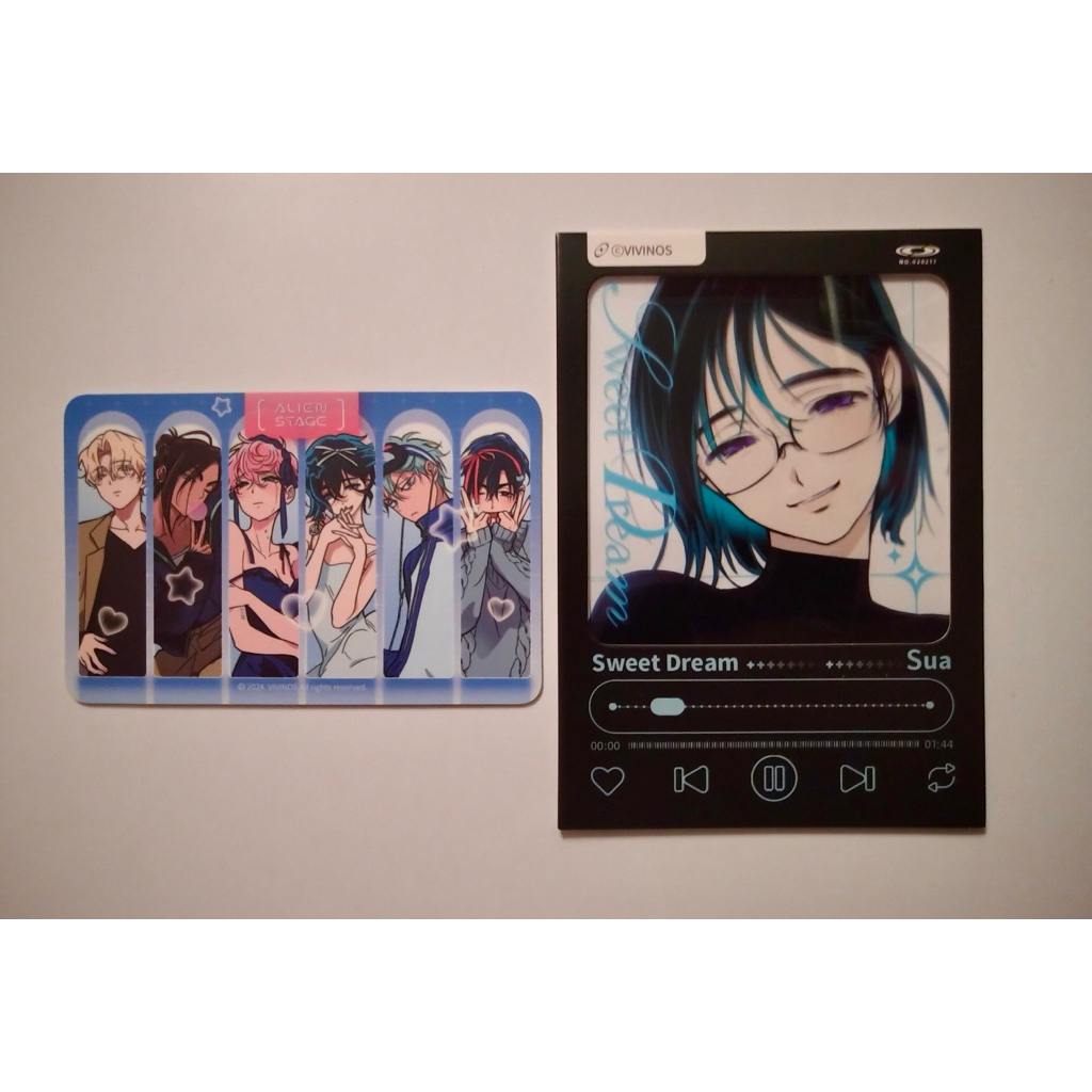 Alien Stage Official Merch Benefits | alien stage dress up figure photocard benefit sua polaroid ben