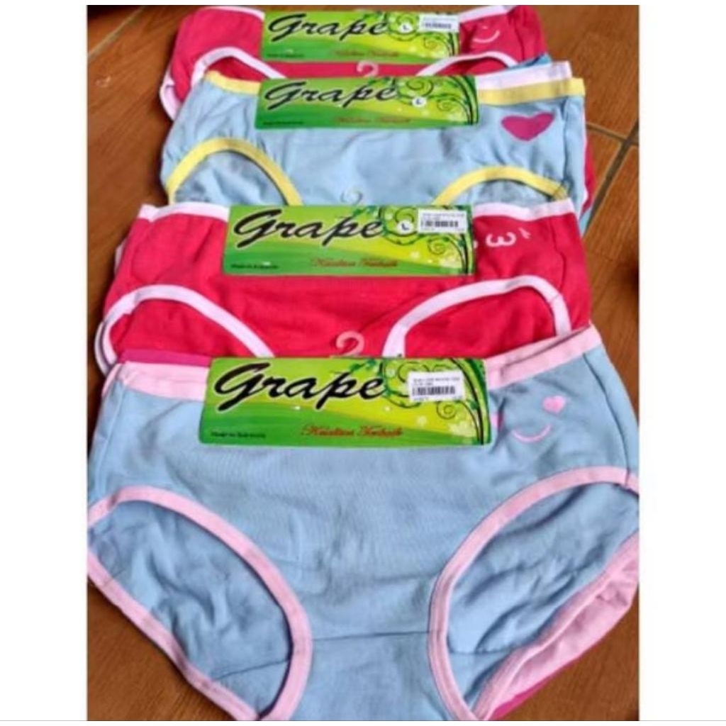 GRAPE celana dalam wanita paket 3