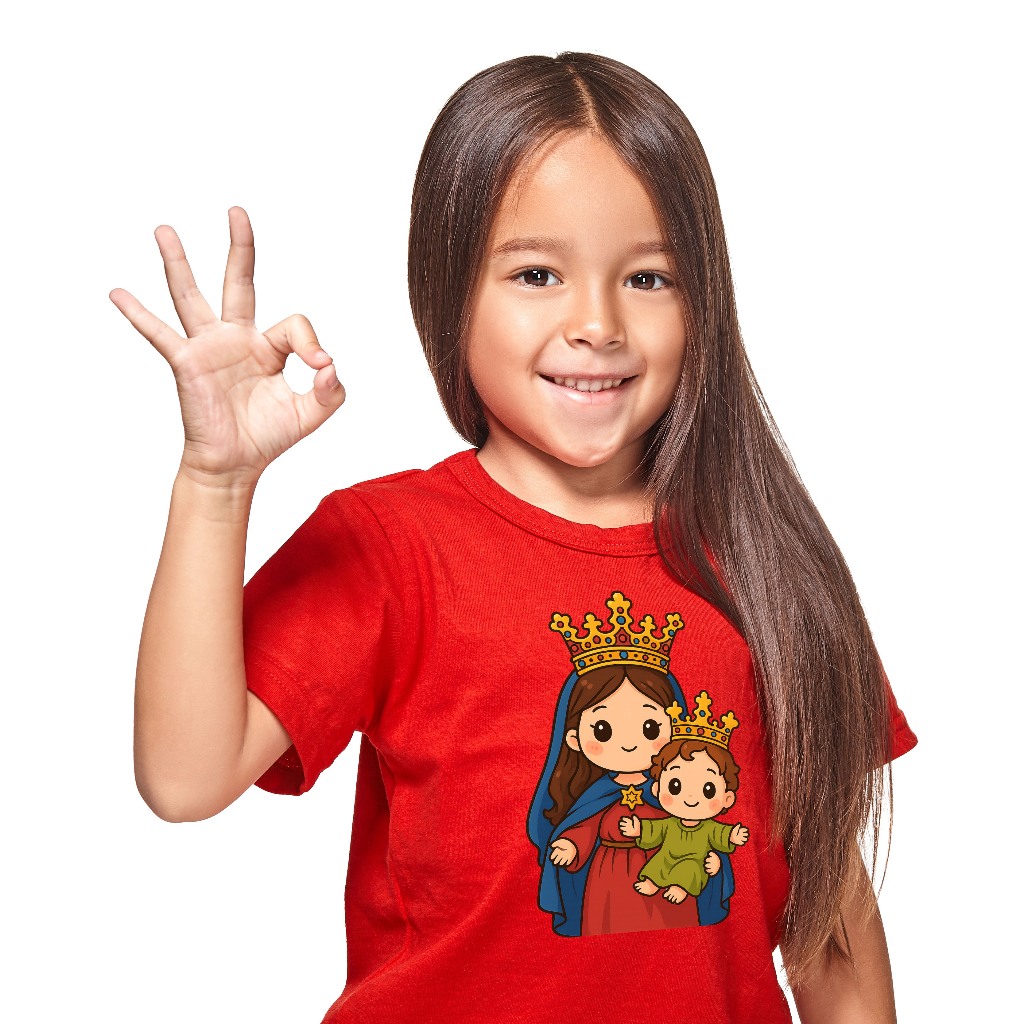 airanoel Kaos Bunda Maria Anak Kaos Rohani Anak Baju Bayi Rohani