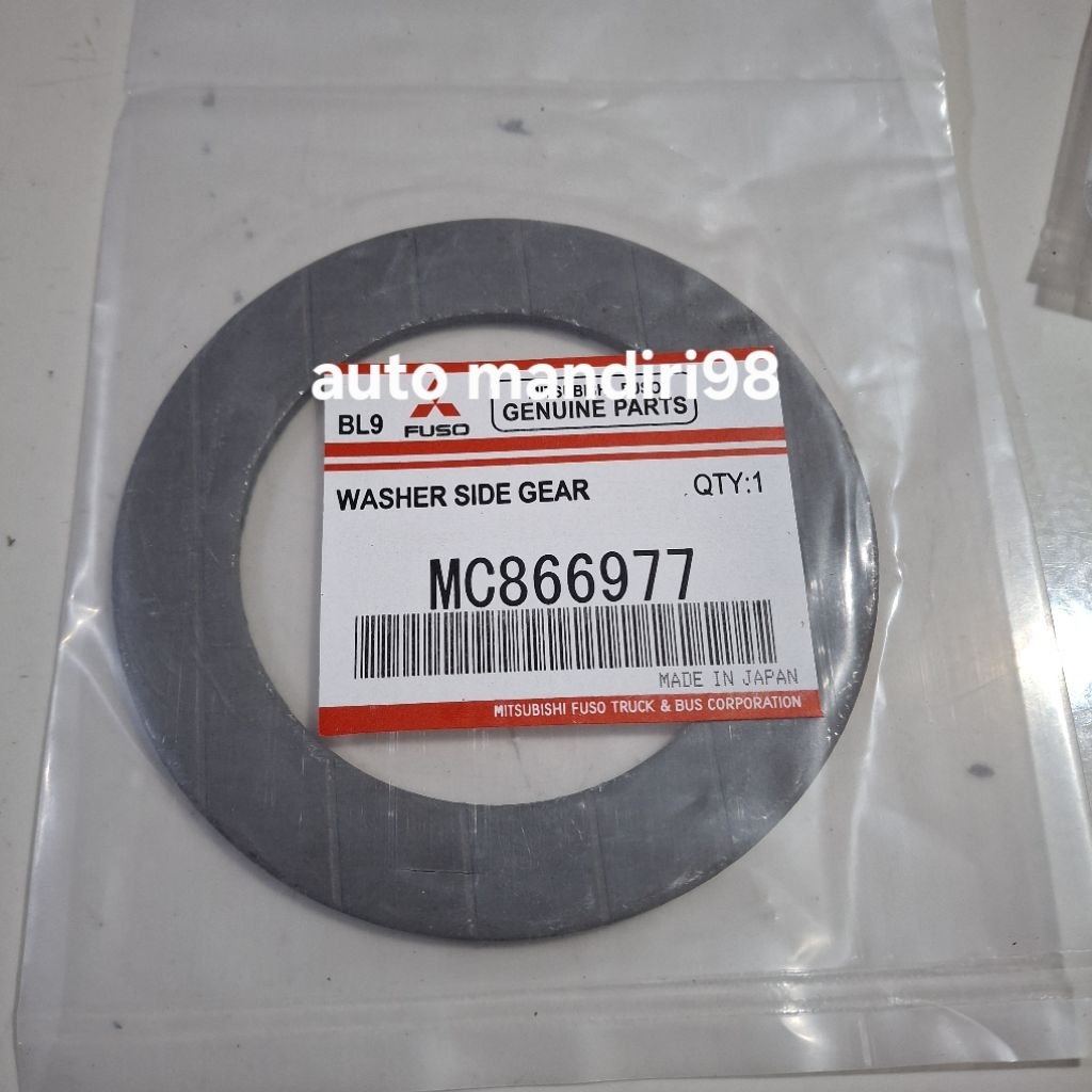 WASHER SIDE GEAR/RING PINION BESAR RING GIGI BOLU BESAR MITSUBISHI PS125 CANTER MC866977