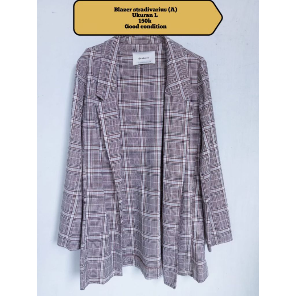 preloved blazer Stradivarius A