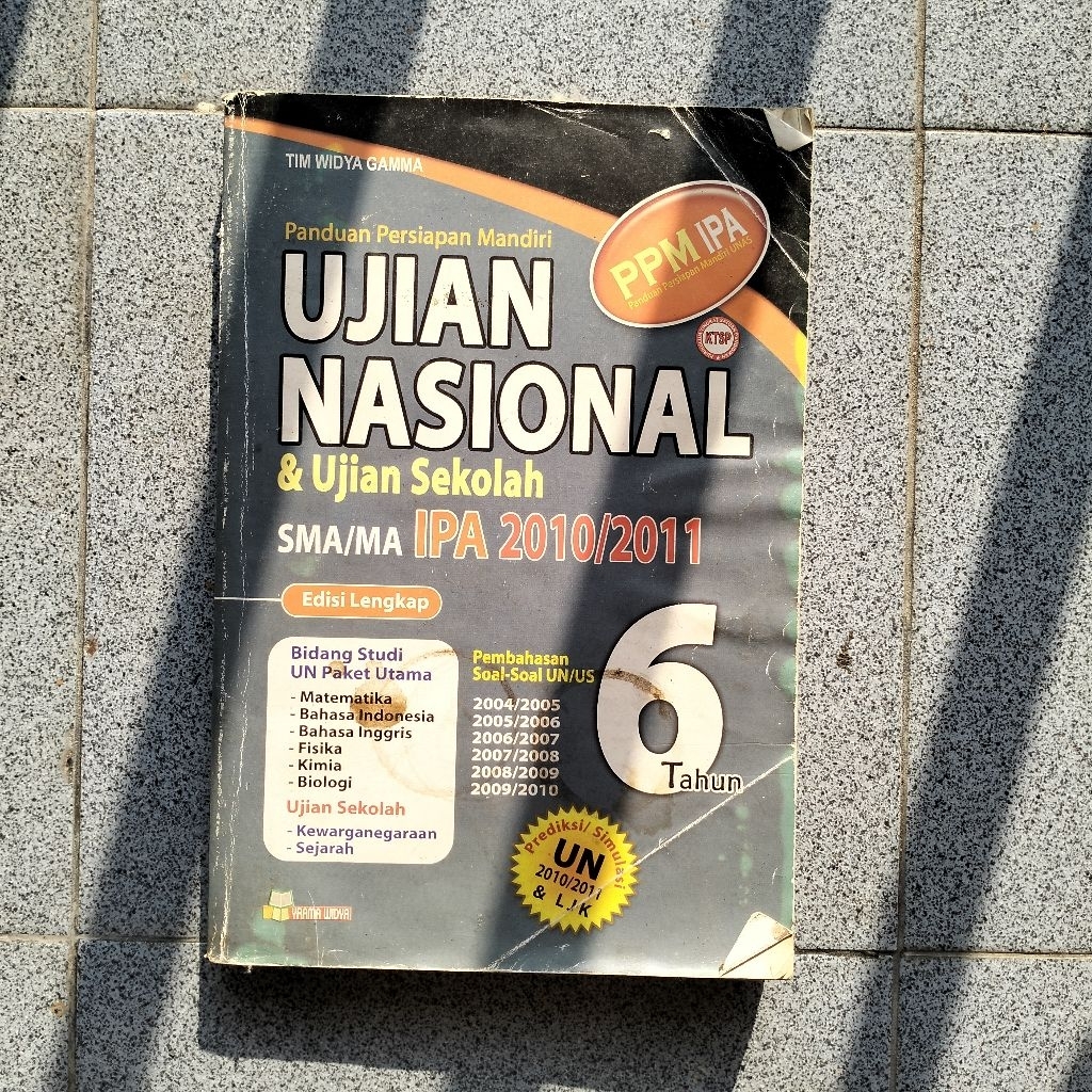 Buku Bekas Bank Soal Materi UN SMA IPA