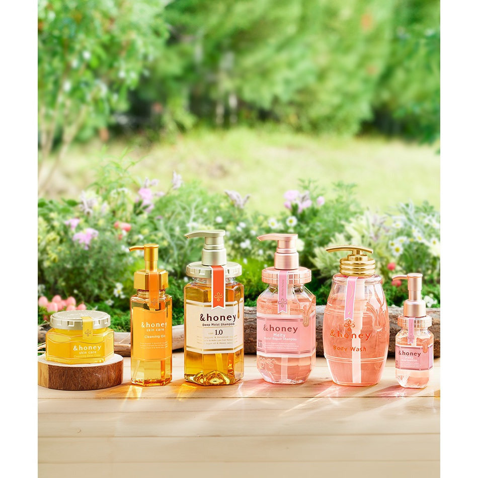 Honey Hair Oil Shampoo Refill Body Wash Japan And honey Melty Damage