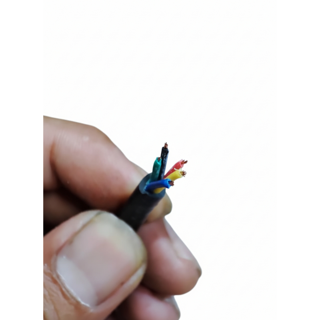 Kabel Serabut 5 Core 22AWG Tembaga Fleksibel – Kabel Multi Core Elektronik