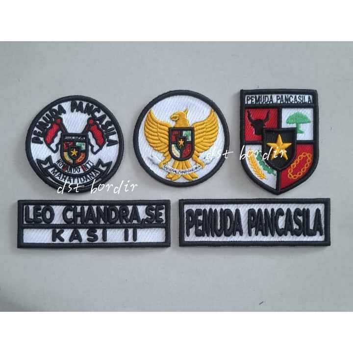 LOGO PEMUDA PANCASILA BORDIR TIMBUL