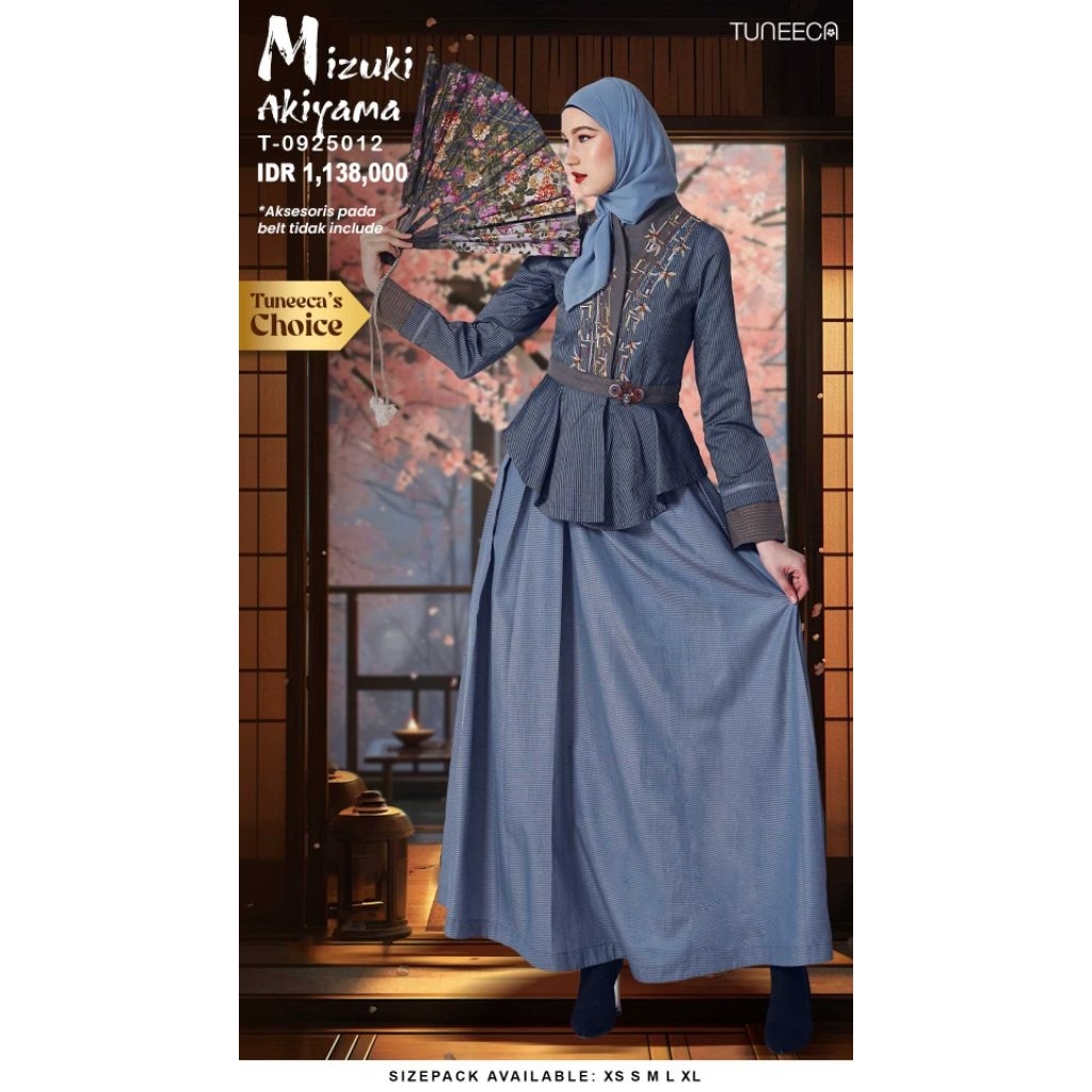 TUNEECA Gamis Mizuki Akiyama T-0925012
