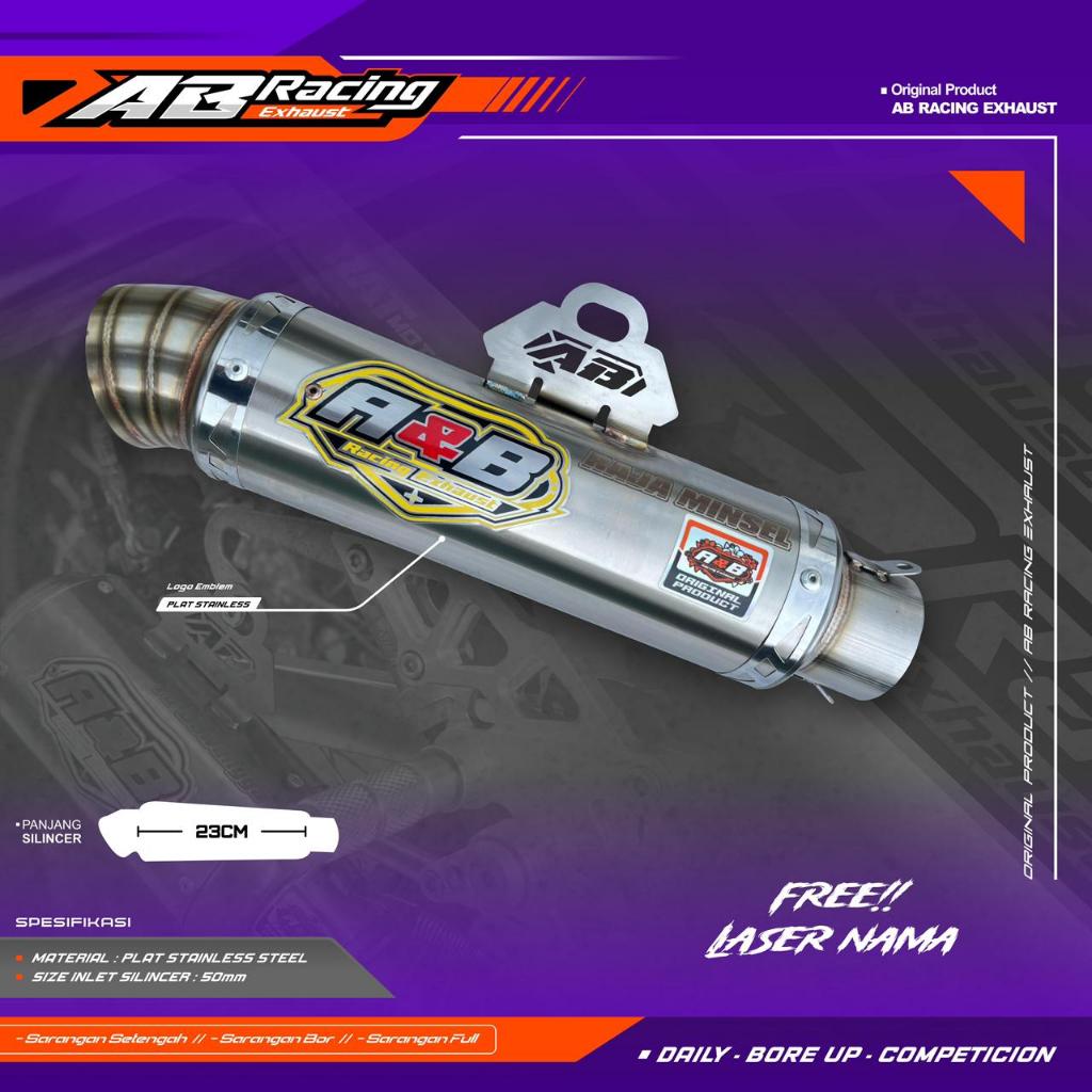 Silinser RL /knalpotkompetisi/knalpot racing/knalpotbrong/knalpotoriginal by A&B Racing Exhaust