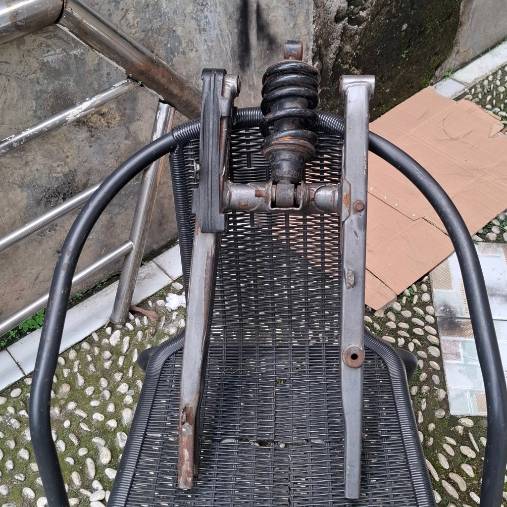 Swing arm jupiter mx new dobel disc original bekas