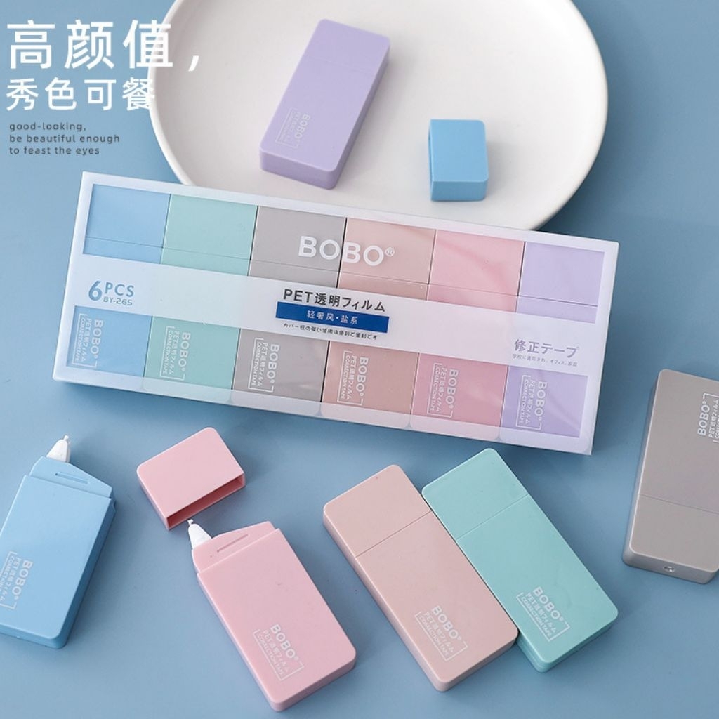 

(PO007) 1PC Rectangle pastel correction tape | Tip Ex