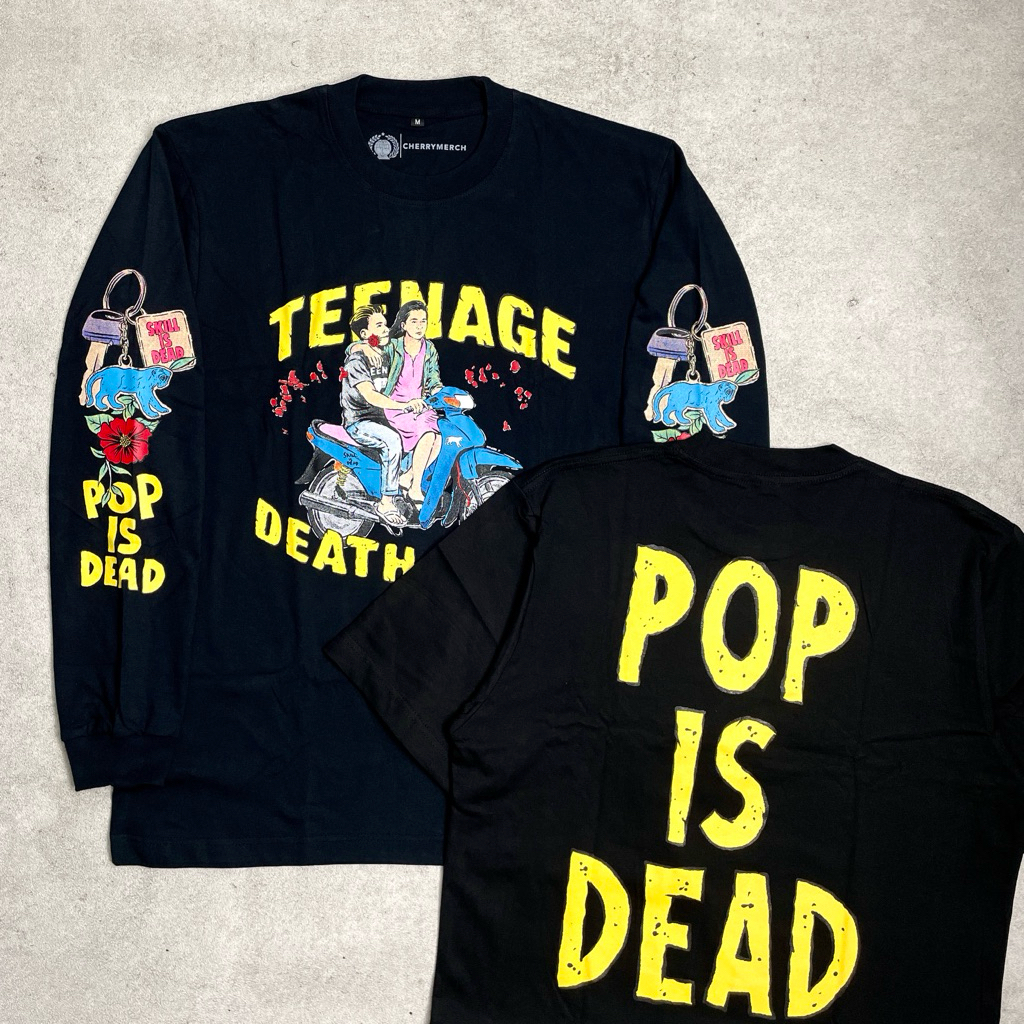 Teenage Death Star - Live At Cherrypopfest ‘25 (HITAM) | Long Sleeve & Tshirt Black