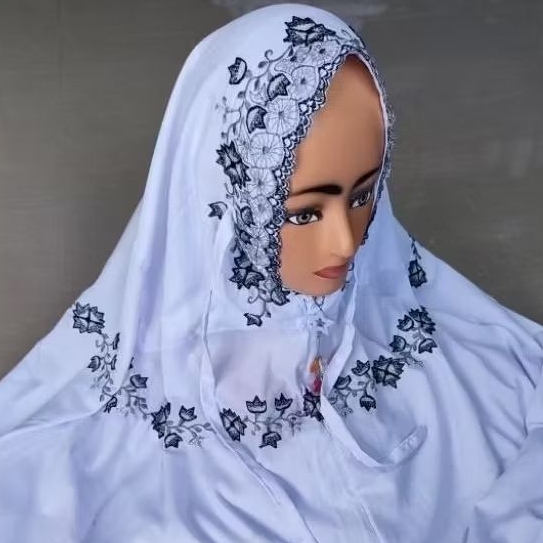 Mukena kudus ori premium terusan