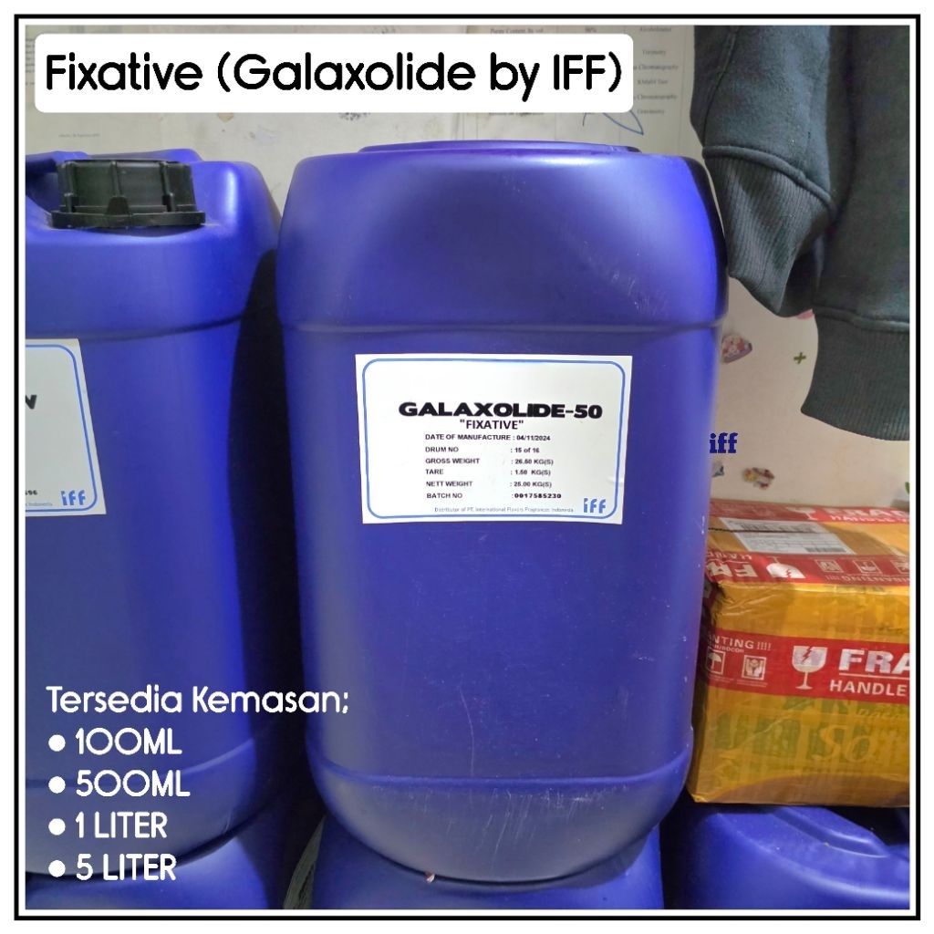 FIXATIVE GALAXOLIDE 100ML / GALAXOLIDE 50 / PENGAWET / PENGIKAT AROMA PARFUM