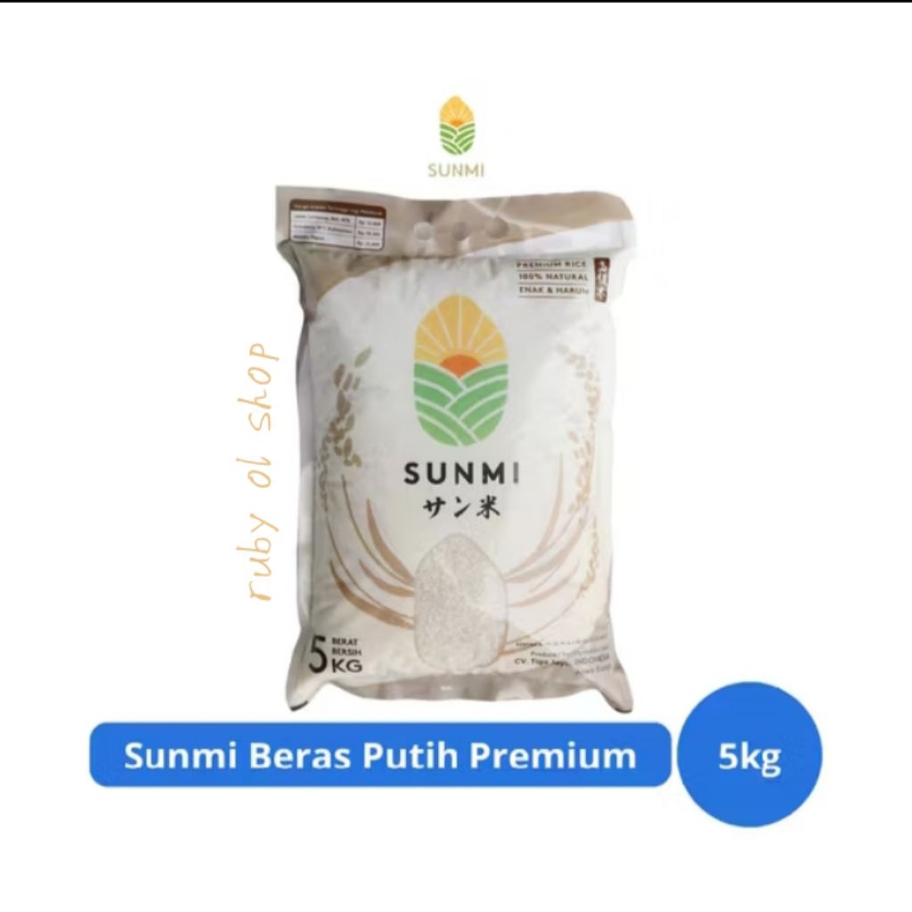Beras SUNMI Premium 5 kg || Beras Sunmi Putih Beras Premium 5 kg