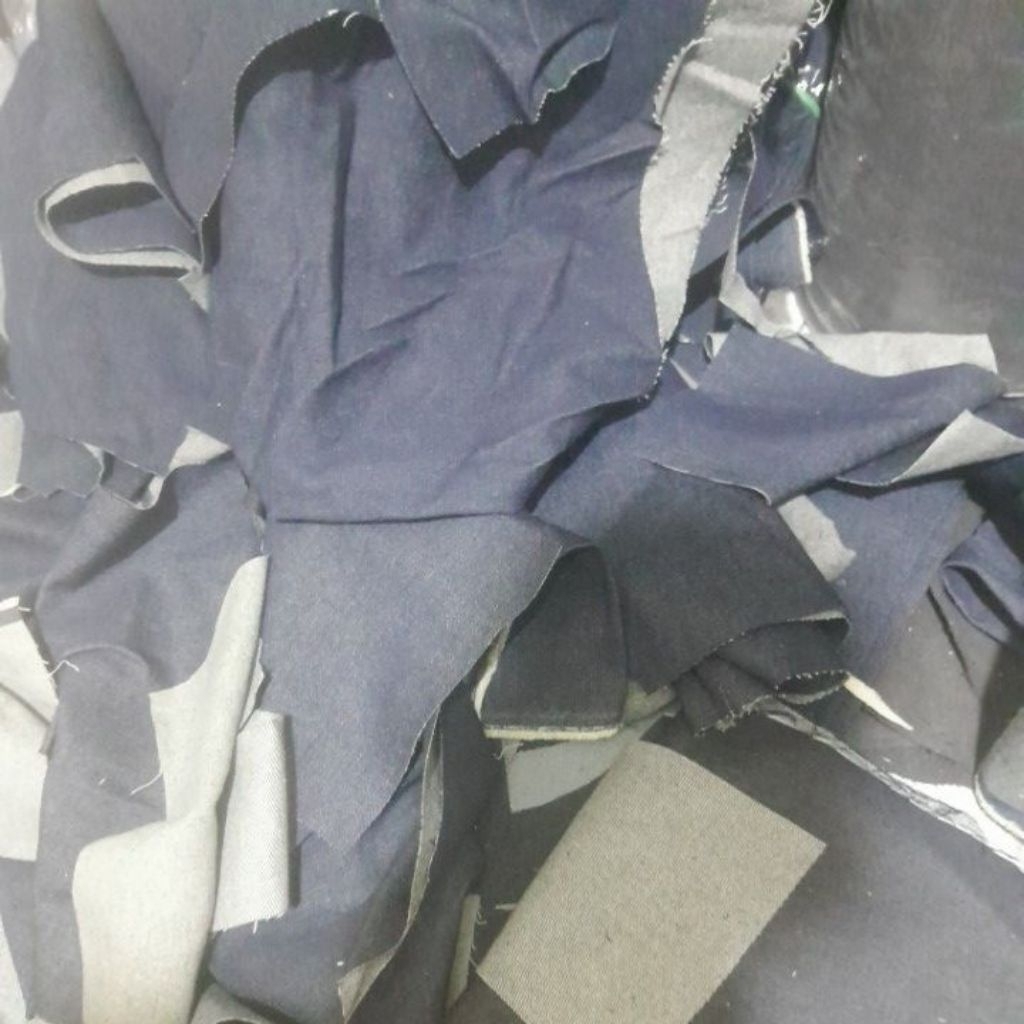 Kain Jeans Denim Kiloan Kain Perca Jeans Kiloan Untuk Kerajinqn Tangan
