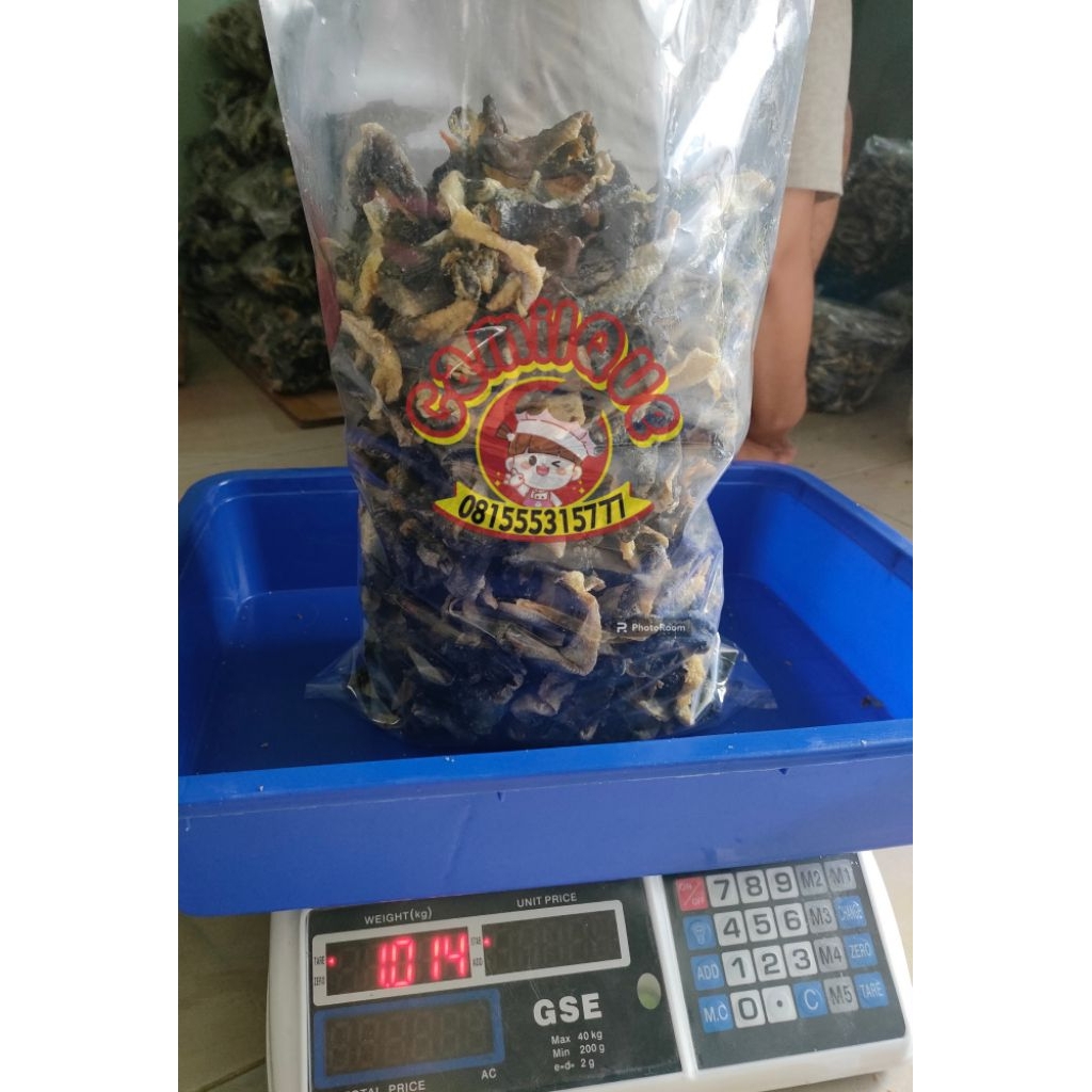 KULIT IKAN SALMON LOKAL 20kg / ALUMAN KULIT IKAN SALMON LOKAL / RAMBAK KULIT IKAN