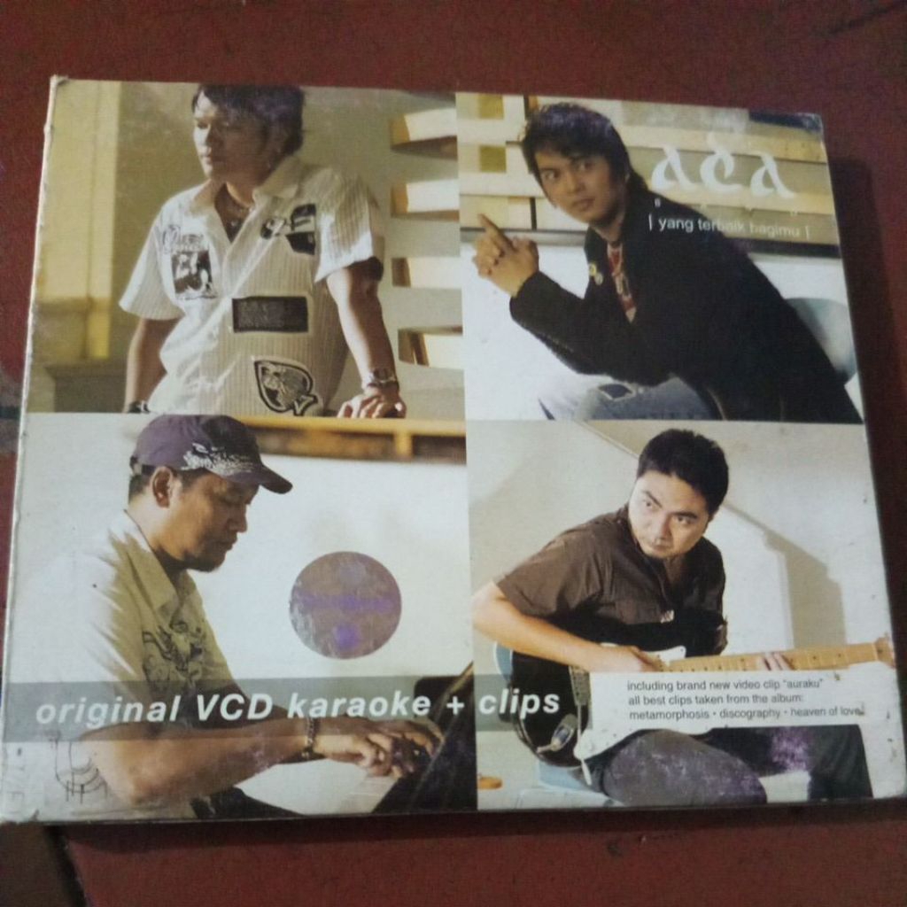 VCD Musik Karaoke ADA BAND yang terbaik bagimu