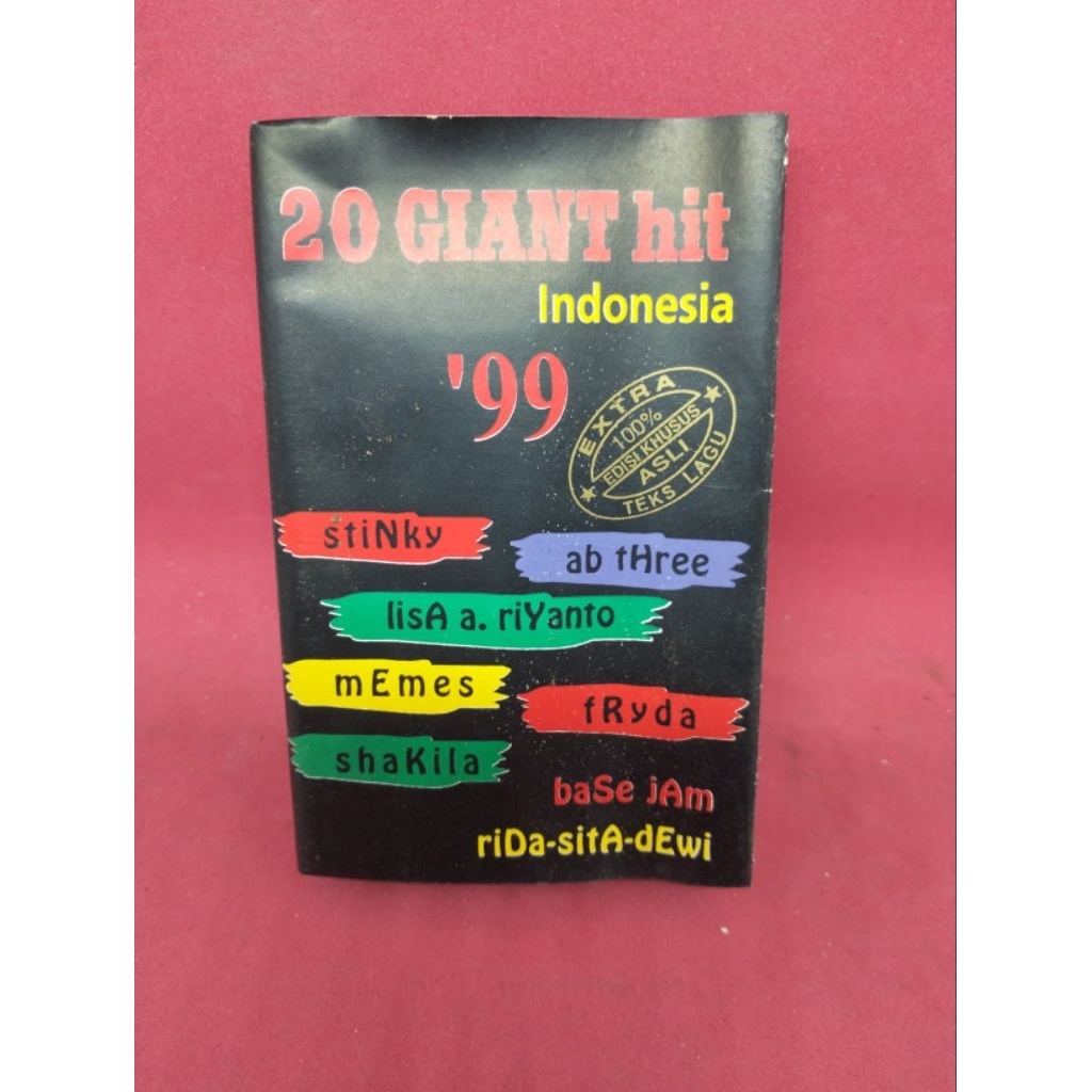 Kaset pita 20 Giant hit Indonesia  99