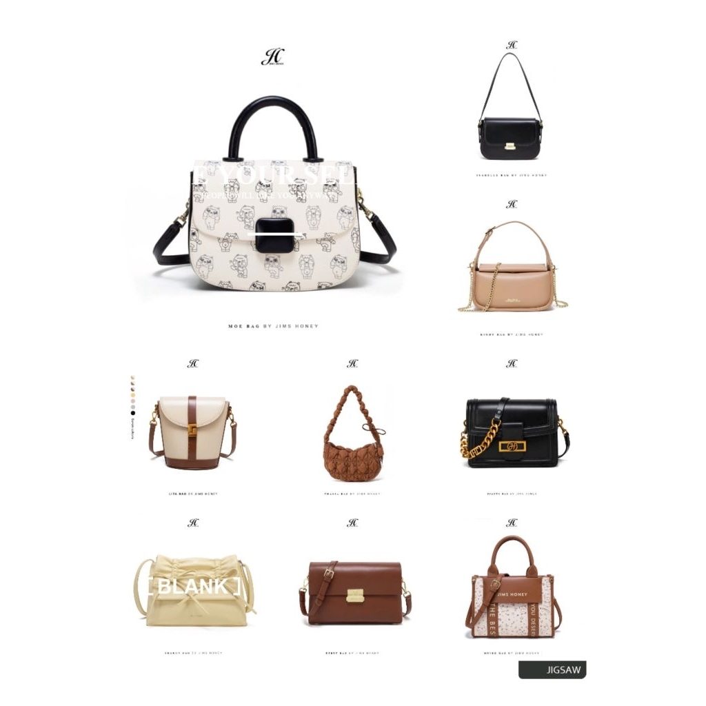 [SPESIAL PROMO] JIMS HONEY - TAS SELEMPANG SERIES