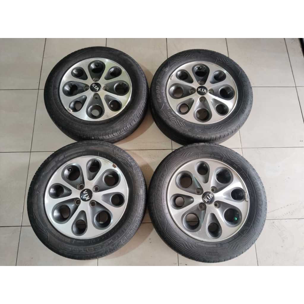 velg copotan mobil kia picanto R14 4X100 + BAN 175 65 R14