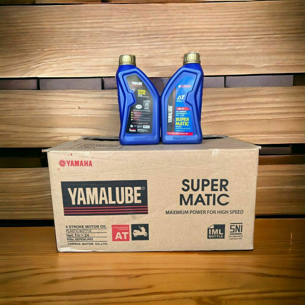Oli Motor Matic Yamalube Super Matic 0.8L – Oli Mesin Yamaha Original