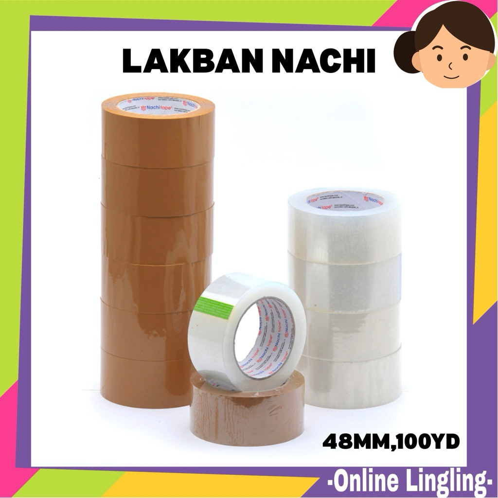 LAKBAN NACHI BENING COKLAT 100 YARD