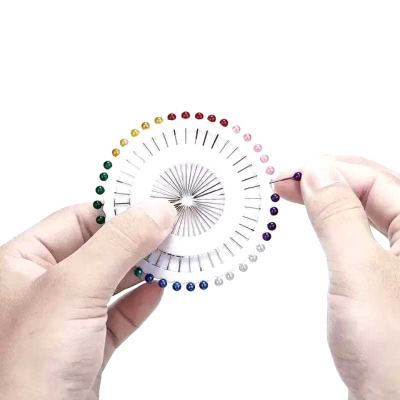 OKESTORE_PKU / Jarum Pentul Bulat / Roda (40 pcs) / Hijab / Baju / Jilbab / PEKANBARU