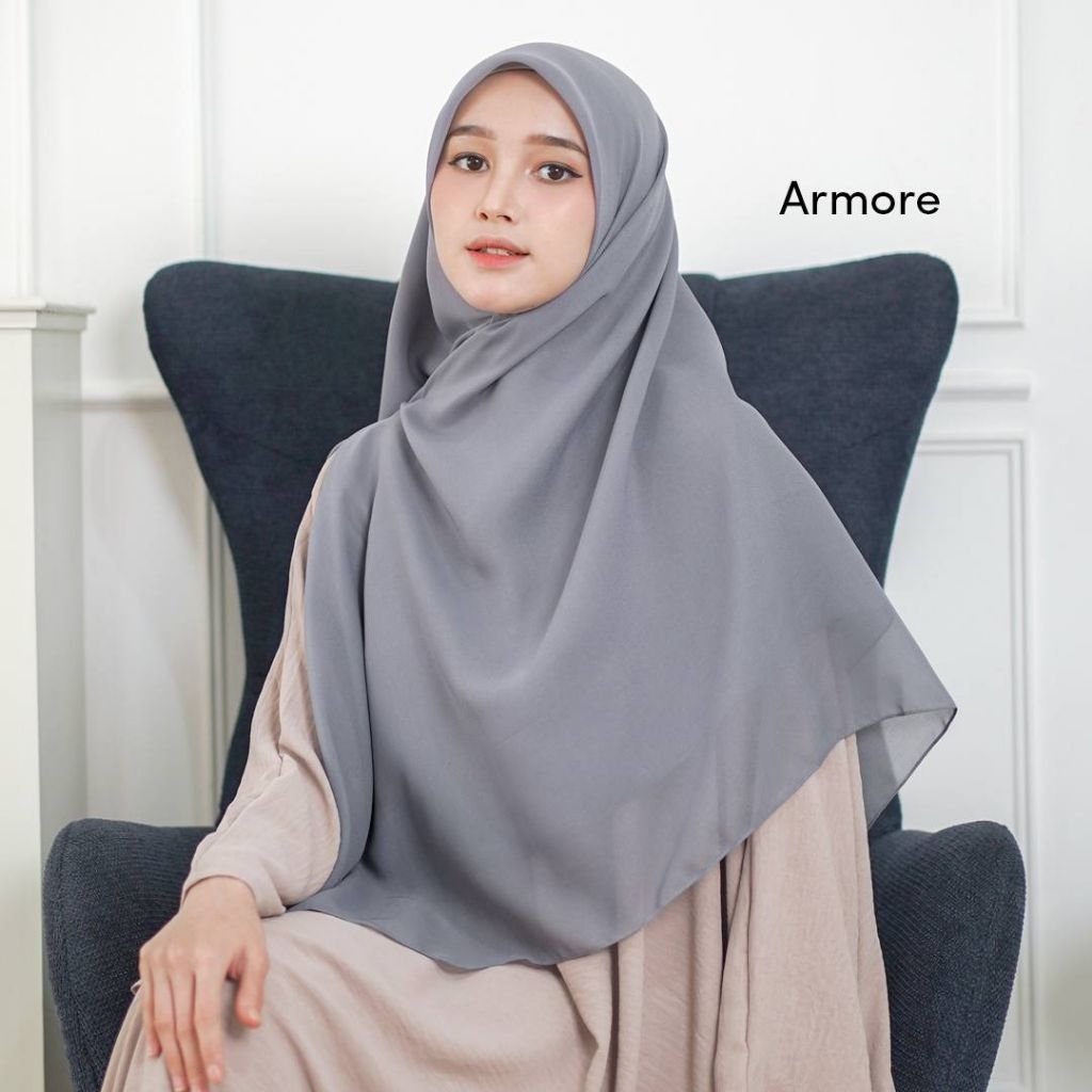 Hijab Syar'i Polycotton Premium / Radhia Syar'i Hijab Polycotton