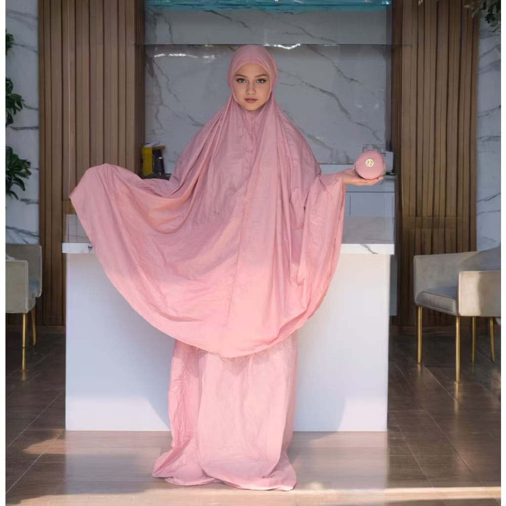 Mukena Travel Bahan Parasut