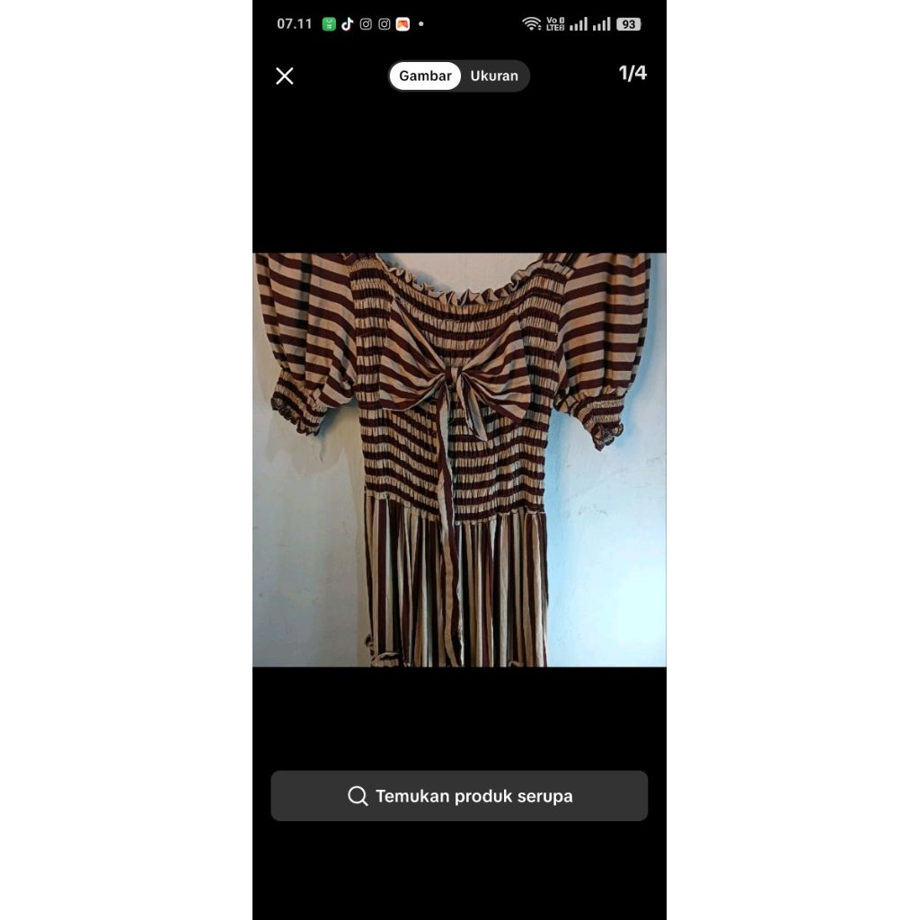 dress semok pita dada version free hijab.....