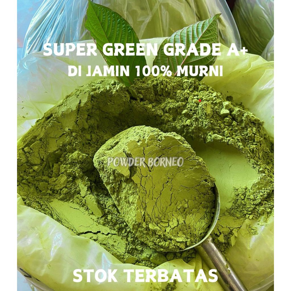 

Bubuk hijau grade S 1kg premium