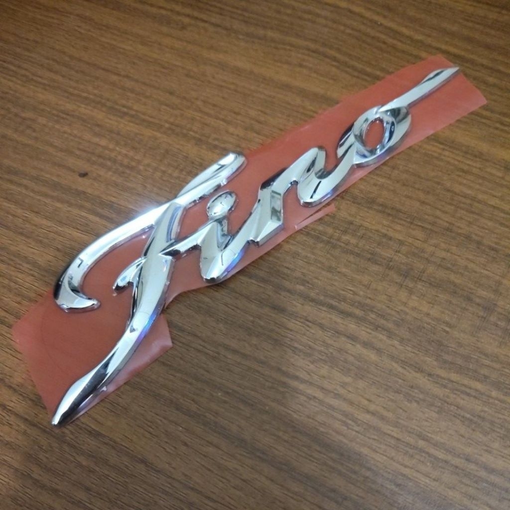 emblem logo Fino chrome Yamaha Fino original